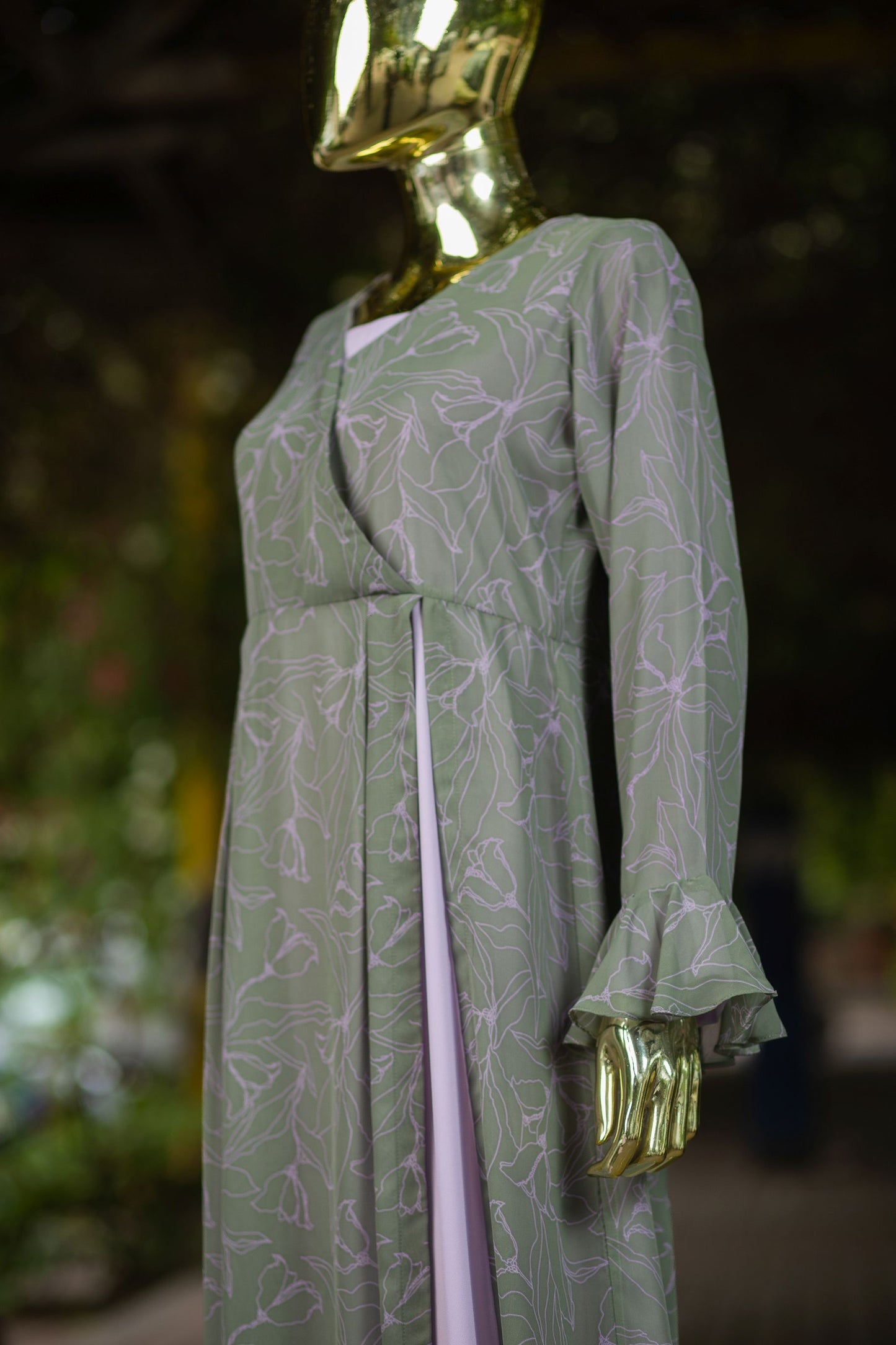 Water Lily Duster Maxi