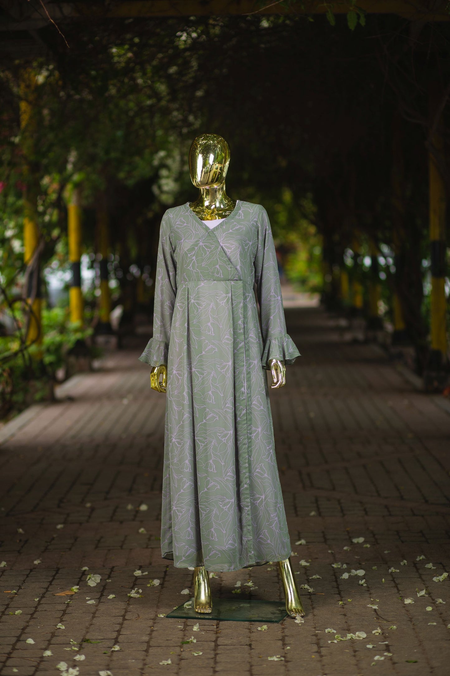 Water Lily Duster Maxi