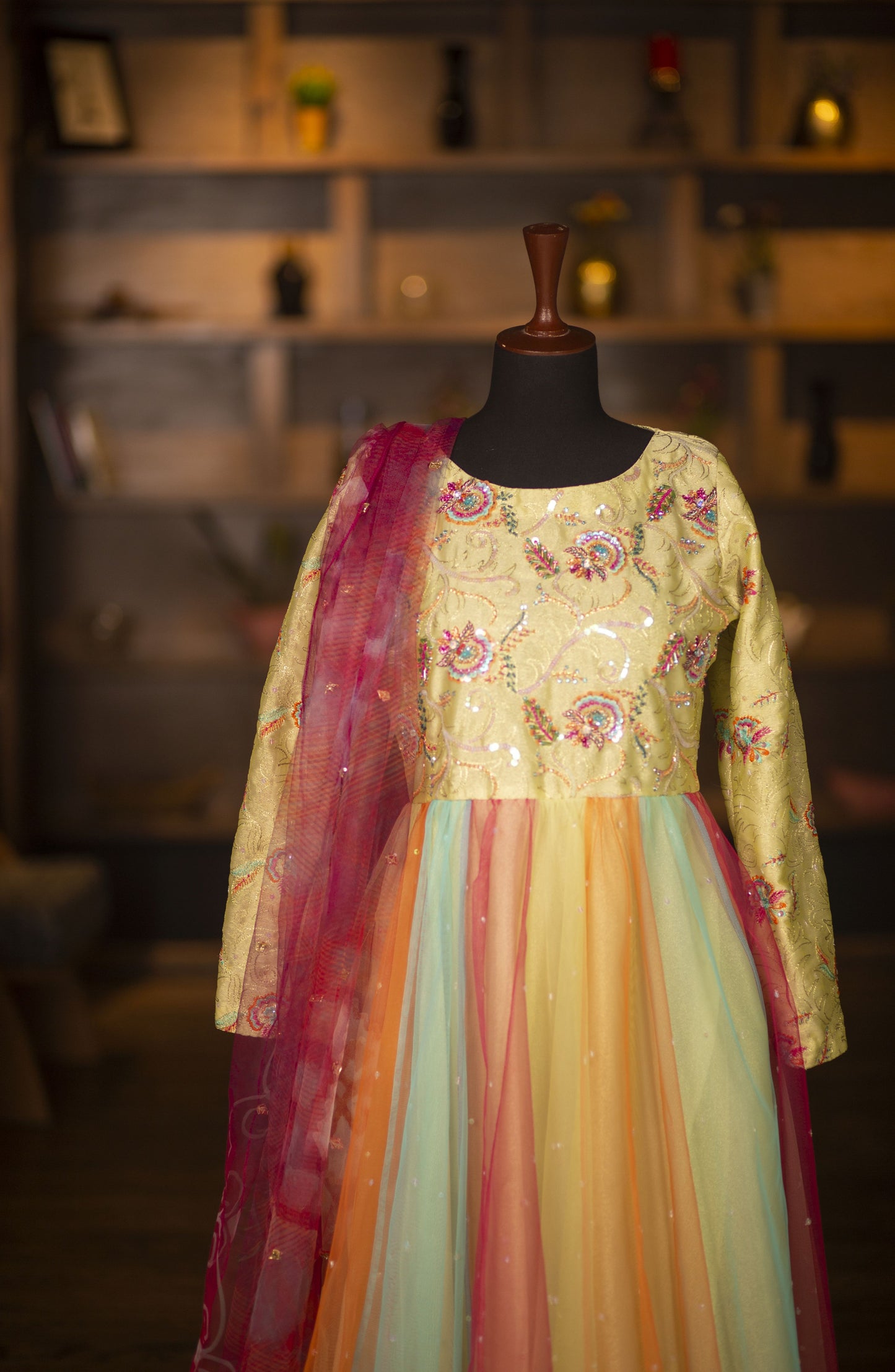 Lemon Rainbow Fairy Maxi