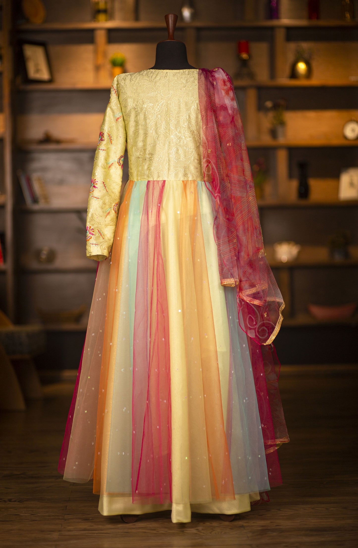 Lemon Rainbow Fairy Maxi
