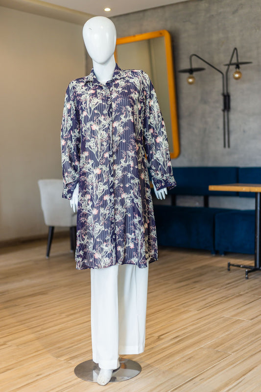 Navy Butterfly Tunic