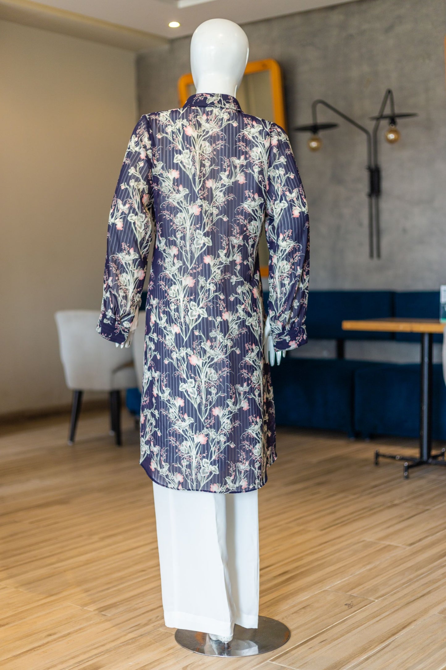 Navy Butterfly Tunic