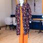 Navy Floral Tunic