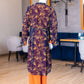Navy Floral Tunic