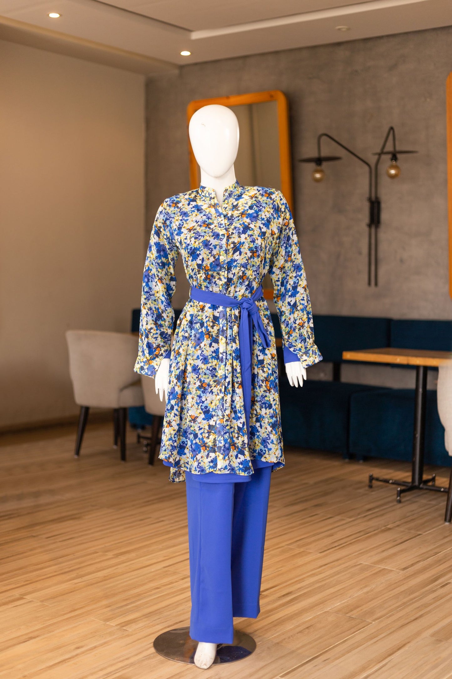 Cornflower Floral Tunic