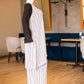 Pinstripe Vest Suit 3 Piece